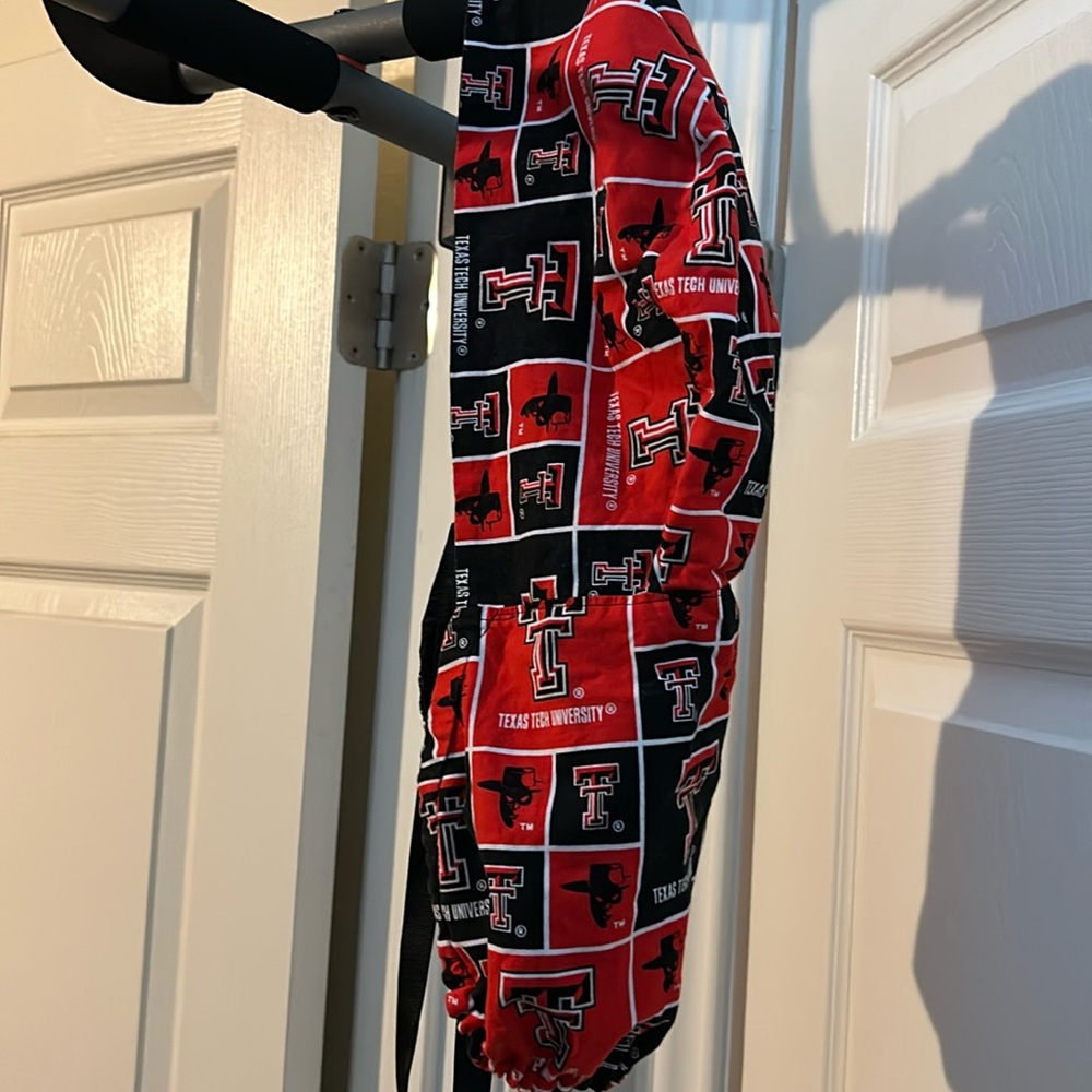 Texas Tech ponytail scrub hat